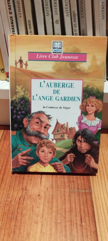 Livre vintage L'auberge de l'ange gardien