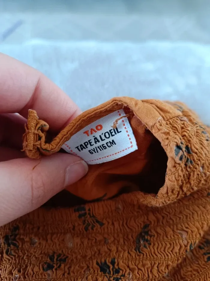 Robe moutarde - photo numéro 3