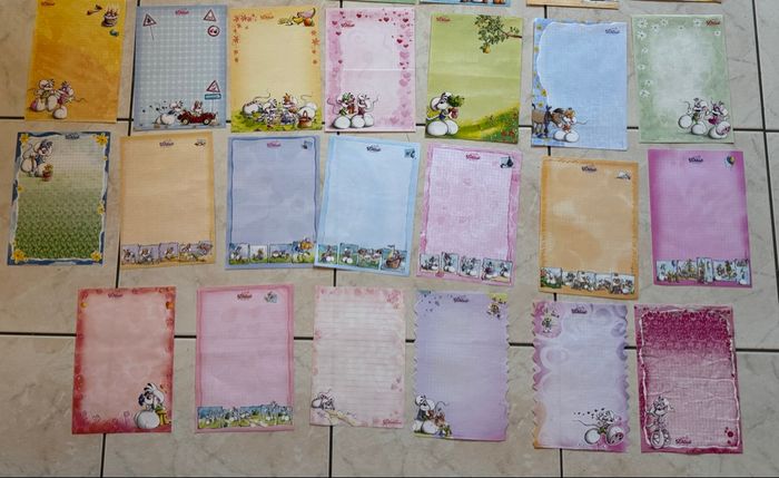 Lot Feuilles Diddl A4 et A5 - photo numéro 6