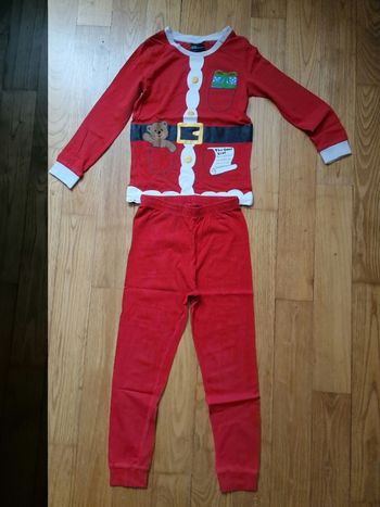 🎅 Pyjama garçon 6 ans motif Père Noël – H&M 🎄