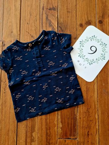 Polo manches courtes 9 mois