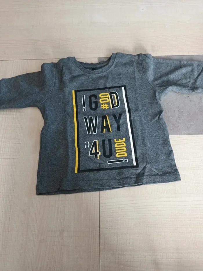 Pull léger garçon 3 ans