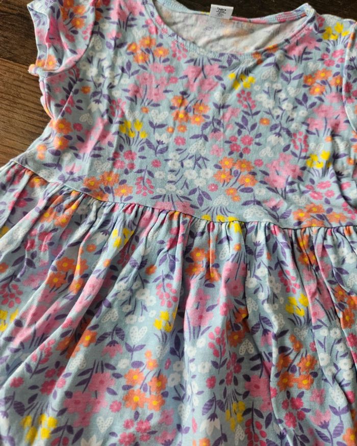 Robe motif imprimé fleuris 5ans - photo numéro 2