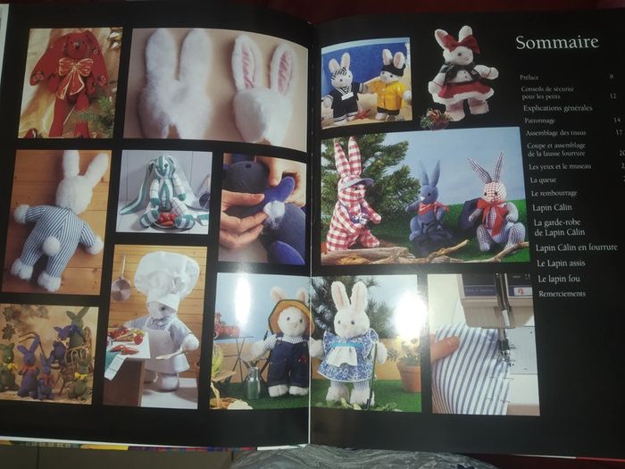 Livre Couture. Lapins a coudre et a habiller - photo numéro 2