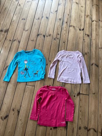 Lot de trois T-shirts manches longues