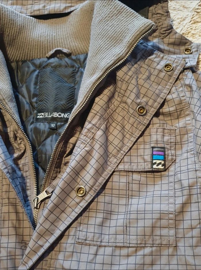 Très beau blouson Billabong parfait état capuche amovible - photo numéro 4