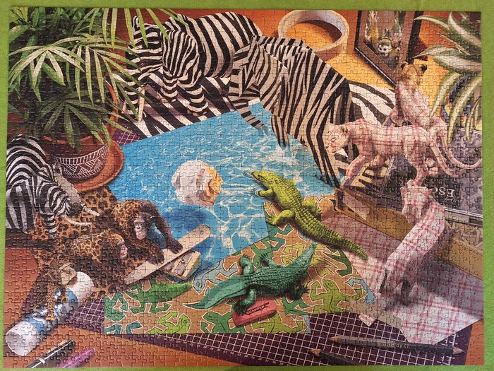 Aventure et origami. Puzzle 1500 pcs. Ravensburger - photo numéro 2