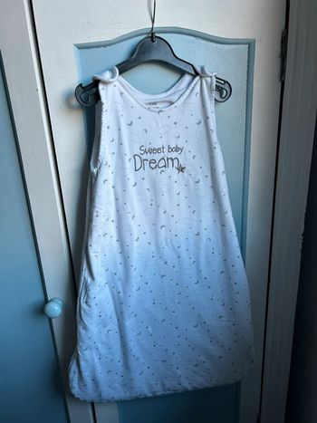 Gigoteuse fine , intérieur éponge , kiabi ,0-6 mois