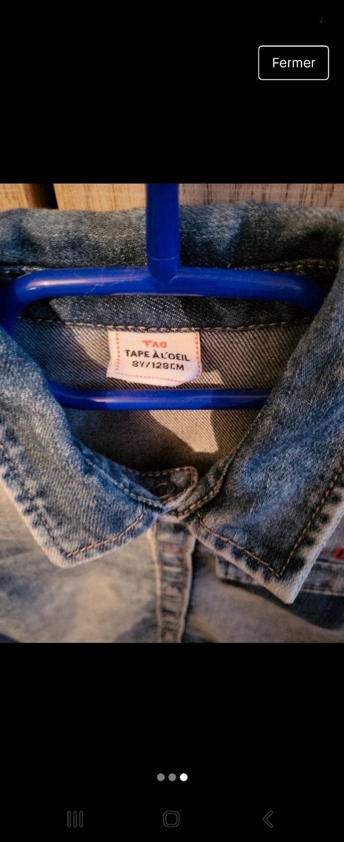 Chemise en jean - photo numéro 3