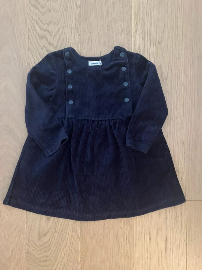 Robe velour Absorba