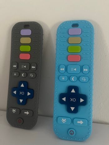 Lot 2 anneaux de dentitions bébé télécommandé