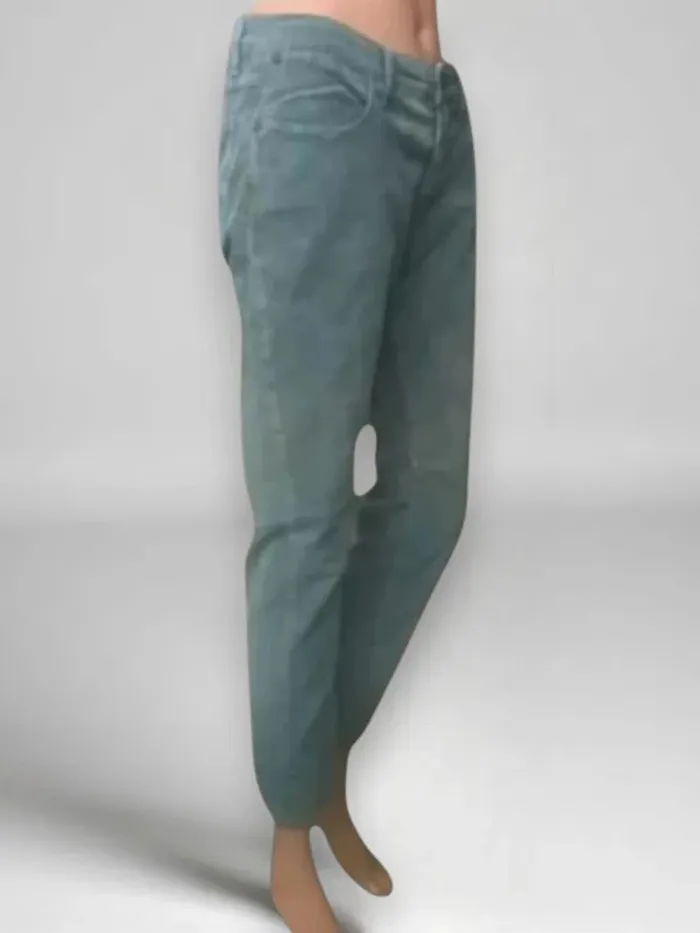 Jean effet velours CLOSED ,coupe slim crop ,taille mi-haute ,extensible - photo numéro 5