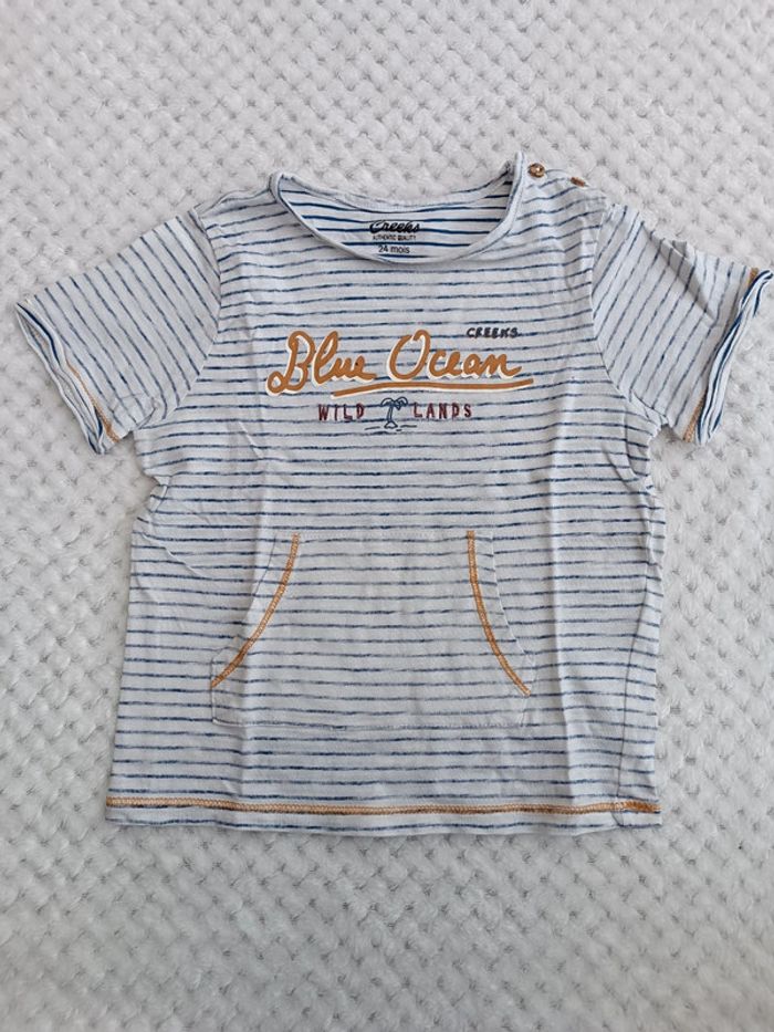 🔸T-shirt Creeks - 24 mois 🔸