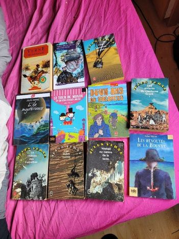 Livres de poche Jules Verne