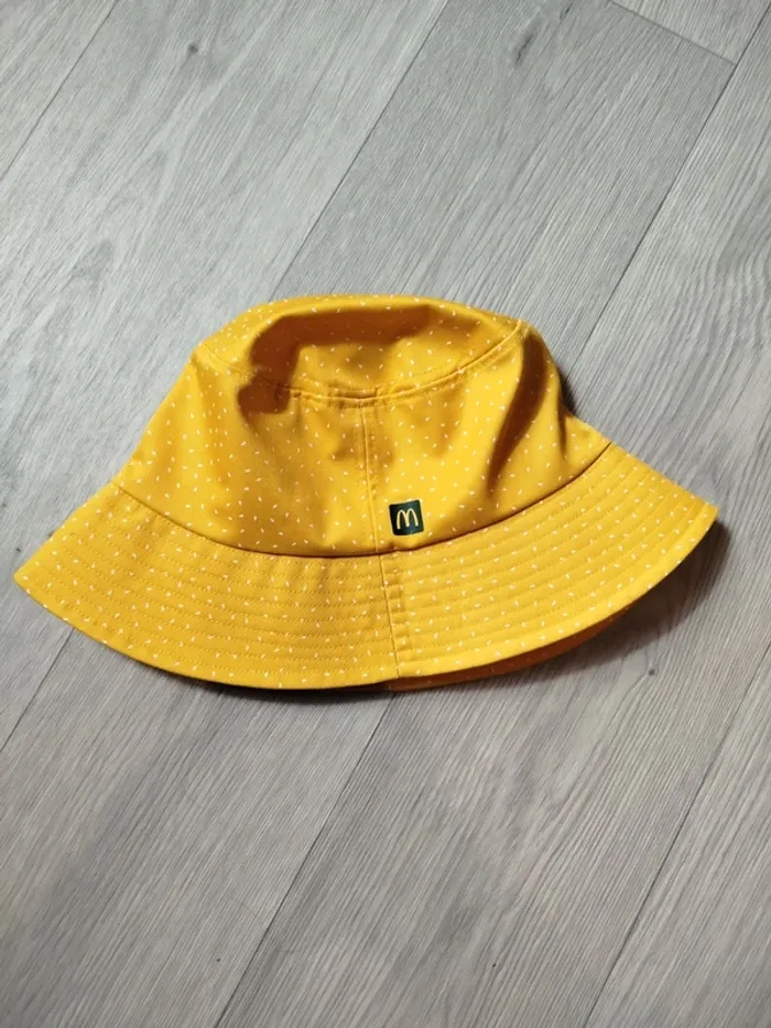 🟡 Bob McDonald’s jaune taille unique neuf