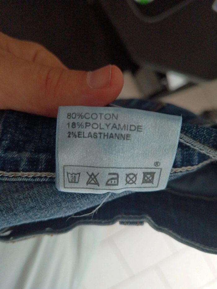 Pantalon pantashop taille 38 coloris bleu - photo numéro 9