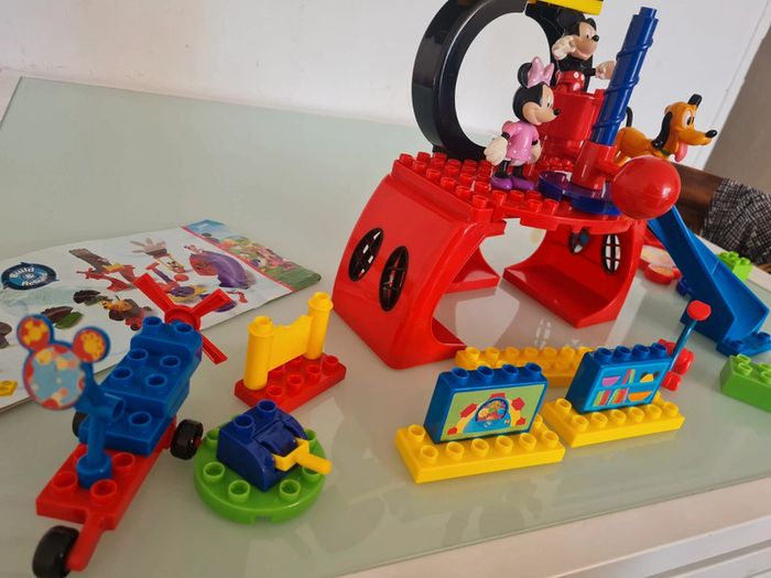 Lego mega bloks 7904 - maison de mickey - notice - photo numéro 4