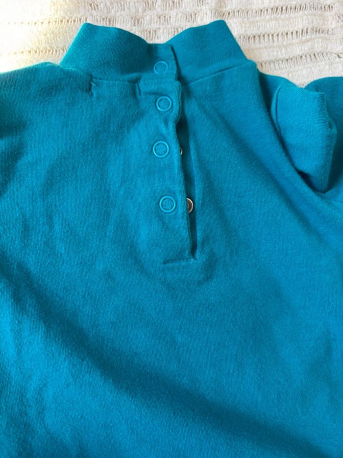 TEE shirt manche longues fille 18 mois DPAM - photo numéro 5