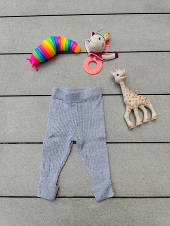 Legging gris 3 mois grain de blé