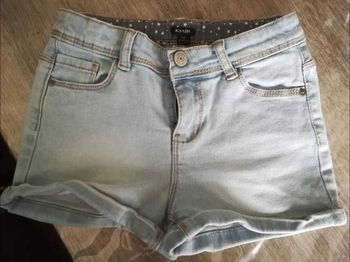 Short en jean 9 ans fille