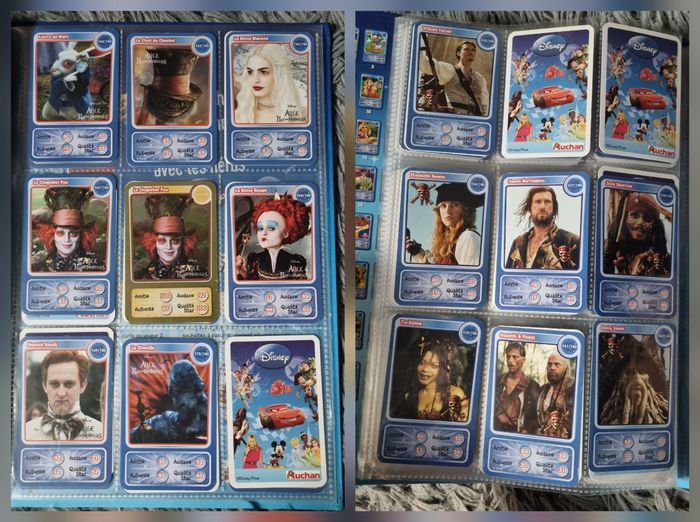 Coffret collection Disney comme neuf avec cartes brillantes et holographiques - photo numéro 8