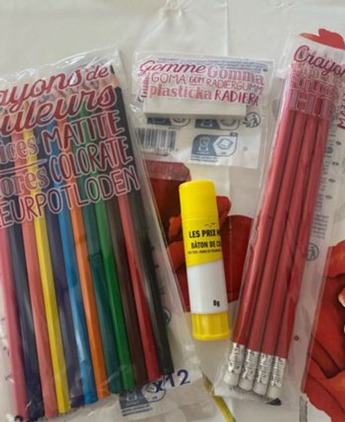 Kit lot fourniture scolaire rentree des classes - photo numéro 2