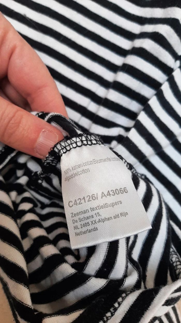 T shirt longues manches fille 11 -12 ans - photo numéro 4