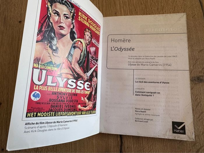 Livre l’Odyssé Hatier bon état - photo numéro 2