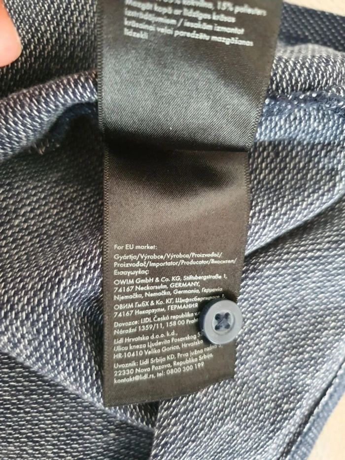 Polo bleu livergy bleu taille L 40 homme coton - photo numéro 8