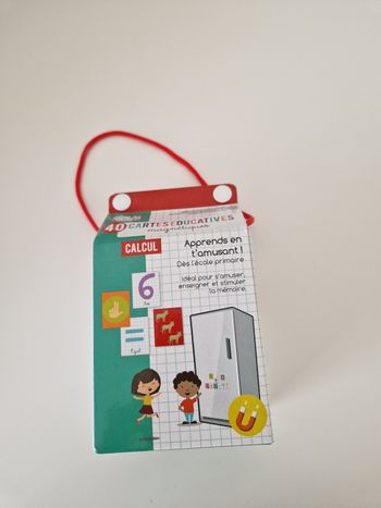 Cartes éducatives magnétique