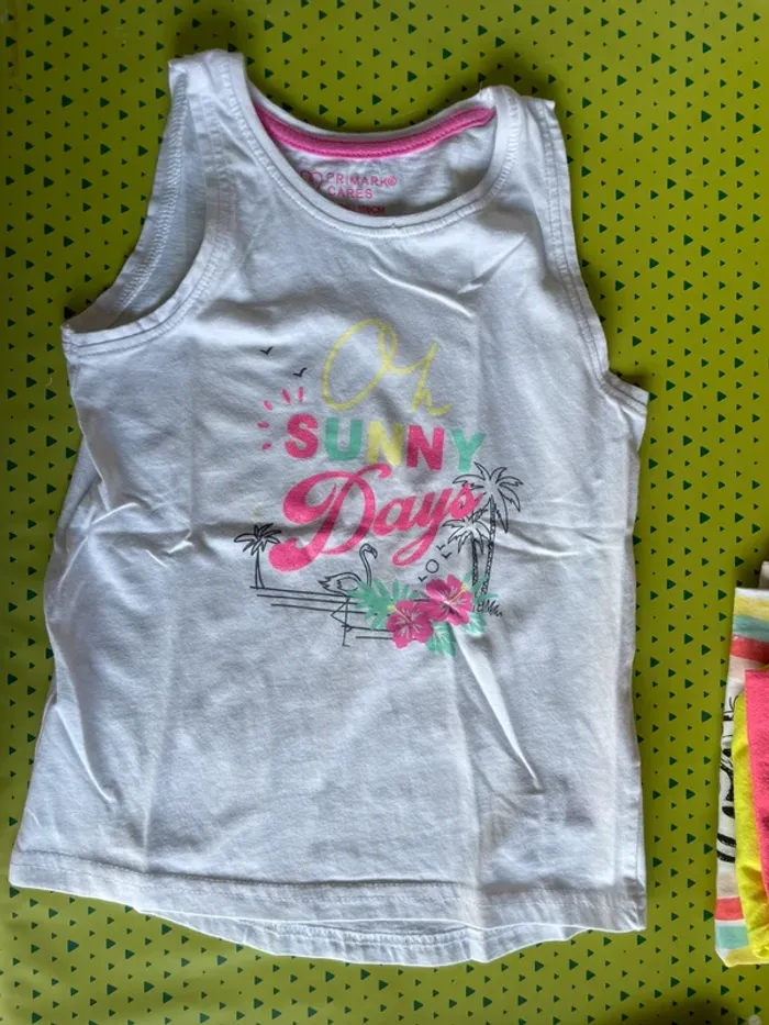 Lot tee-shirt fille - photo numéro 10