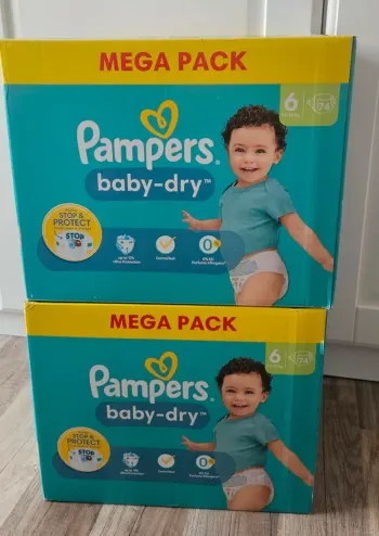 Pampers taille 6