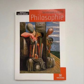 Livre scolaire de philosophie Terminale
