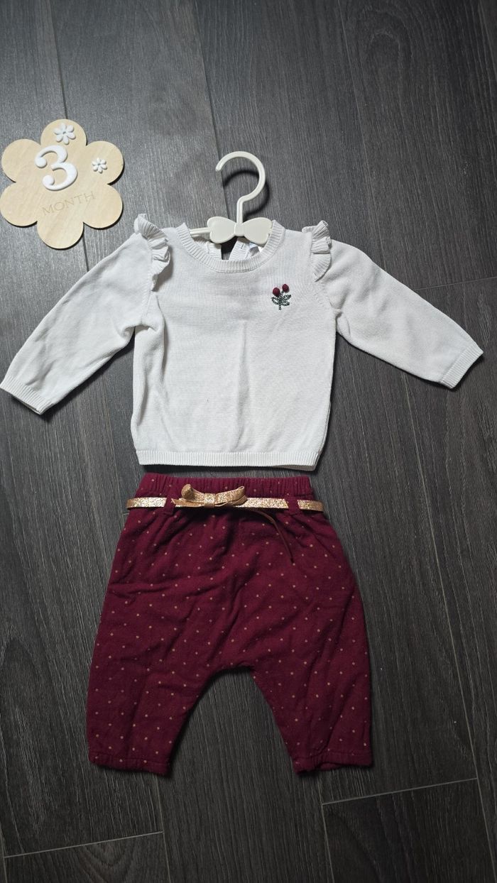Ensemble bebe fille - photo numéro 1