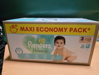 96 couches Pampers Harmonie T3