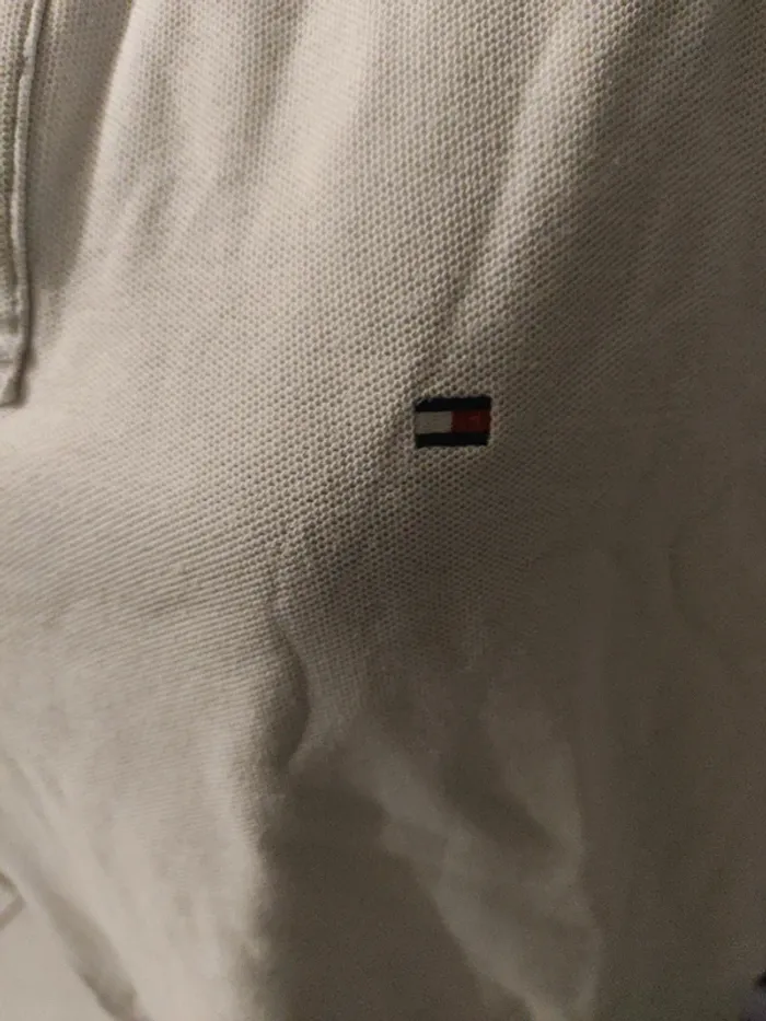 Polo blanc tommy hilfiger - photo numéro 4