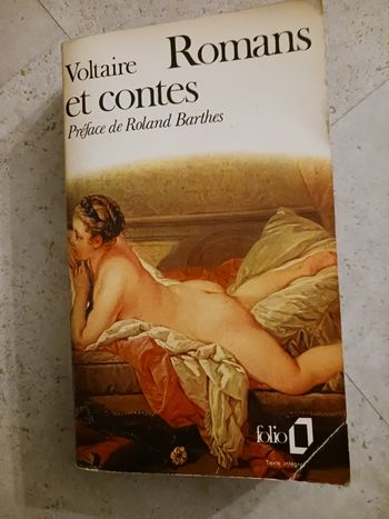 livre romans et contes Voltaire