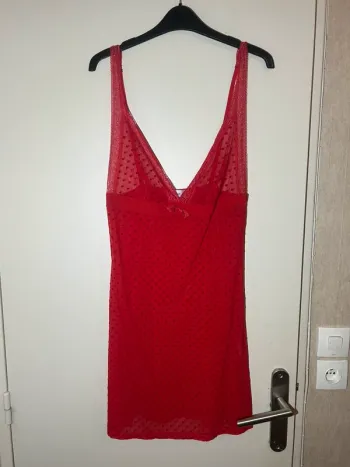 Robe rouge etam