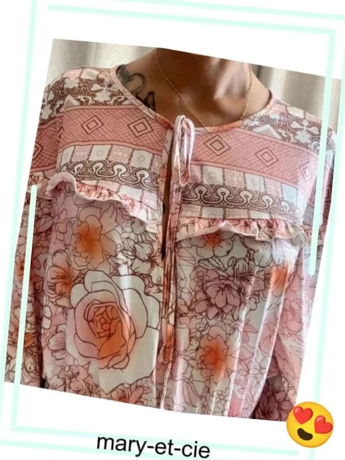 SOLDÉ - Robe manche longue taille L - photo numéro 6