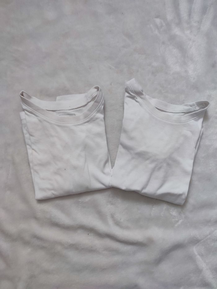 Lot de 2 sous pull blanc in extenso 92 cm