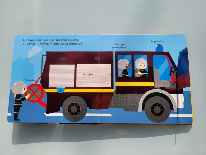 Livre animé Kididoc 👨‍🚒 Je suis un pompier 🚒 - photo numéro 5