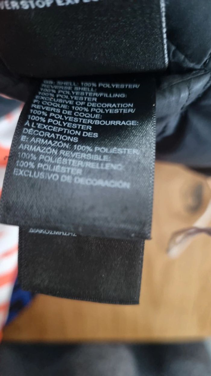 Blouson réversible  The North Face M 10 ans authentique noir / orange tbe - photo numéro 11