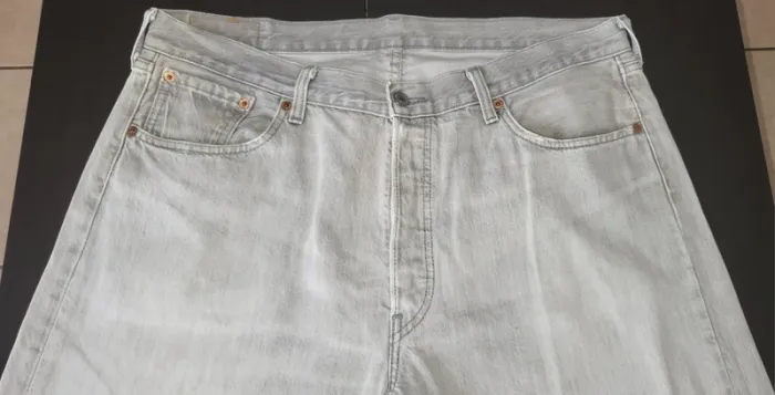 Jean levi's 501 gris homme W36L34 - photo numéro 3