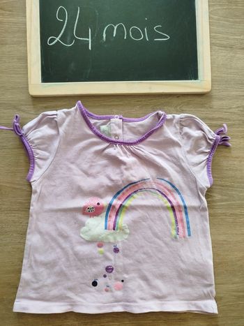 T shirts manches courtes taille 24mois