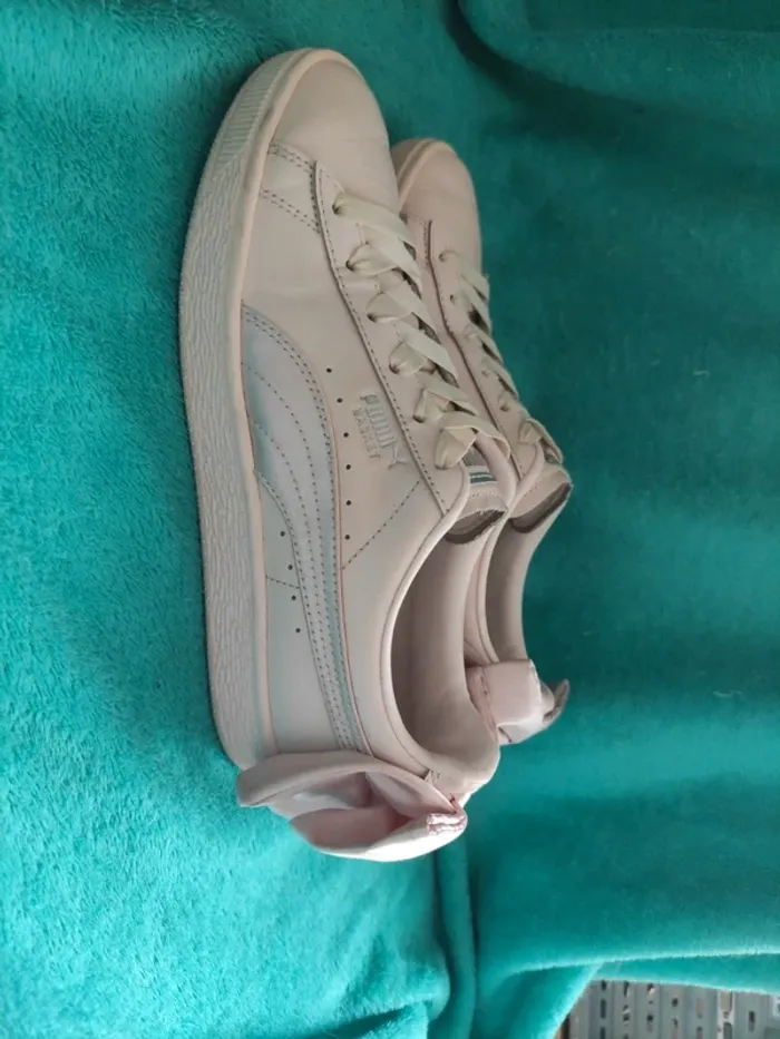 Baskets rose poudré Puma - photo numéro 8