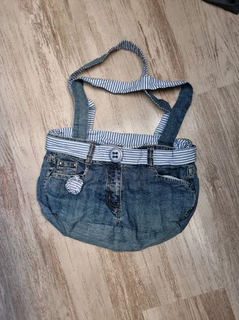 Sac fourre tout jeans fait main