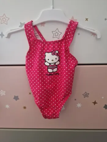 Maillot de bain 12 mois hello kitty
