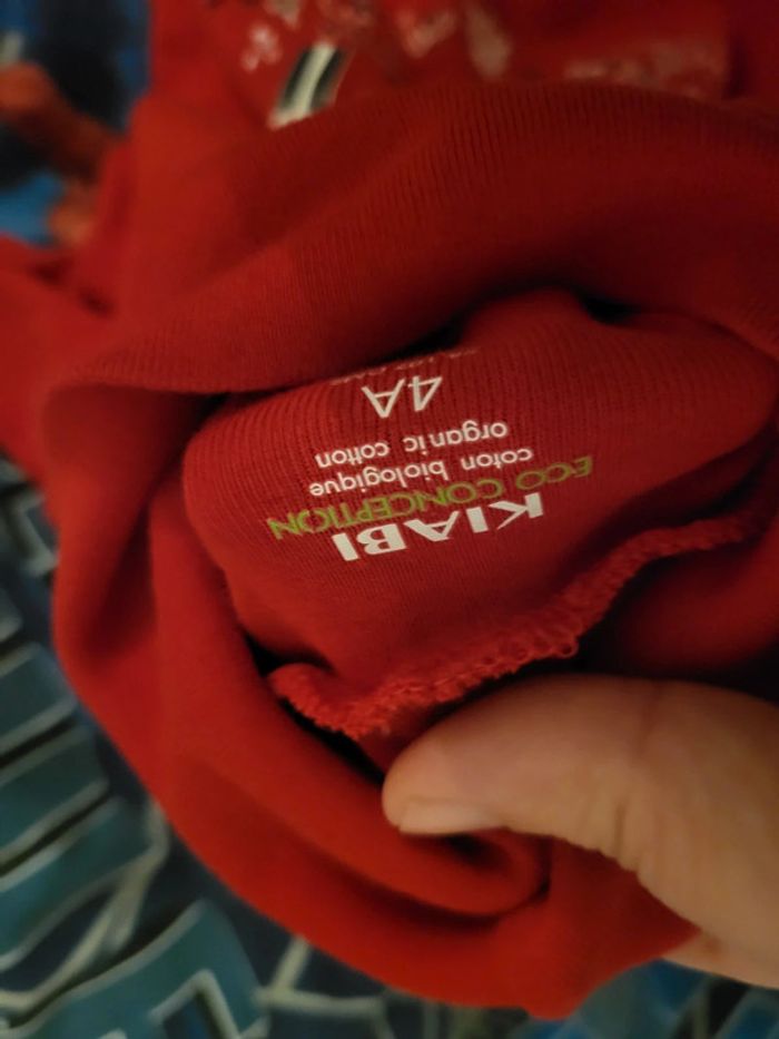 T shirt col roulé  noel neuf 4 ans - photo numéro 3