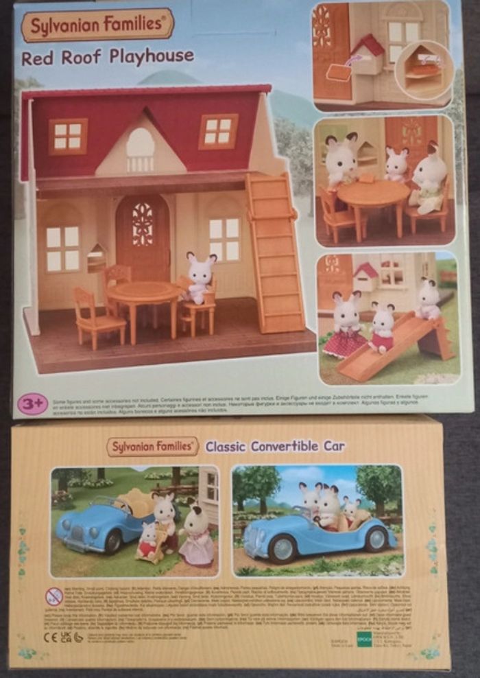 Maison et voiture décapotable bleue - photo numéro 4