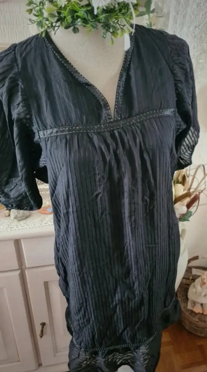 Robe noire Mango Taille XL - photo numéro 2